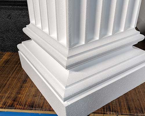 ARCHITECTURAL FOAM AND TRIM MOLDING, COLUMNS